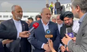 د ایران د انرژۍ وزیر کابل ته ورسېد