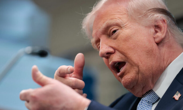 روزنامه فرانسوی: ترامپ آشکارا دیوانه است 1 000 A6W29T6