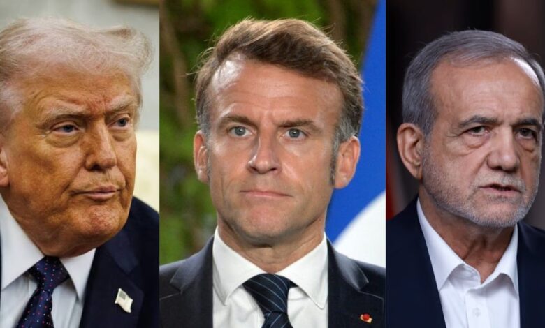 گفتگوی تلیفونی ماکرون با روسای جمهور ایران و امریکا درباره مذاکرات 1 HFaUqgxWIAAaSnP