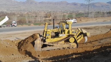 وزارت فواید عامه از آغاز کار لات چهارم شاهراه کابل–غزنی خبر داد 1 HFsThjSaQAAsLHP