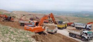 فواید عامه: کار ساخت سرک حلقوی سرپل جریان دارد