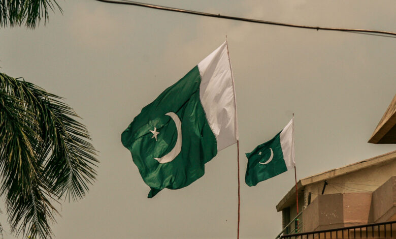 گفتوگوی نمایندگان پاکستان و اتحادیه اروپا درباره وضعیت افغانستان 1 Pakistan Flag in air