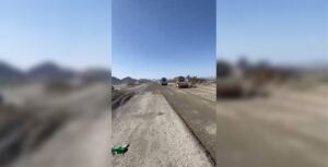 پیشرفت چشمگیر پروژه سرک قندهار–سپین‌ بولدک