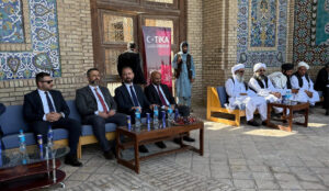 سفر کاردار سفارت ترکیه به هرات، مجموعه‌ای از برنامه‌های فرهنگی و انکشافی افتتاح شد