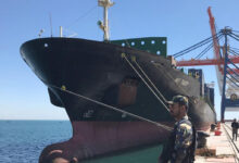 بلوچستان کې پر پاکستاني کښتۍ برید؛ درې سرتېري وژل شوي 3 container vessel MS Tiger 1024