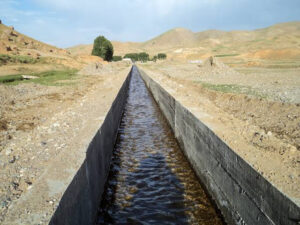 بهره‌برداری از یک کانال زراعتی با حمایت آلمان در سمنگان