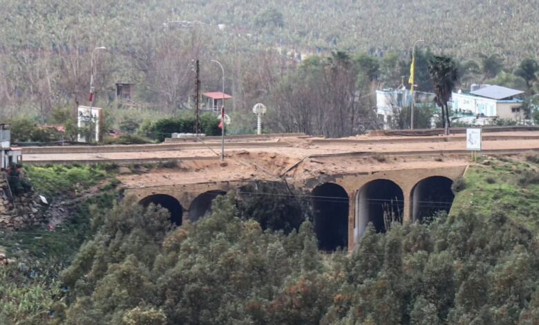 israel destroys bridge litani river south lebanon afp.jpg