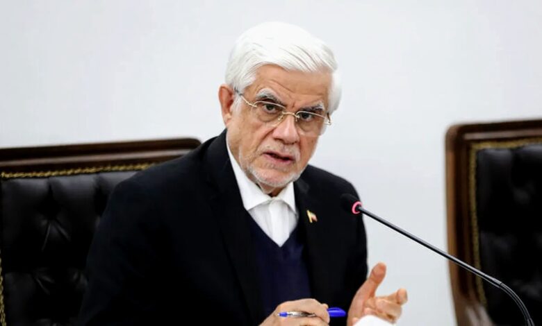 mohammad reza aref prim vicepresedintele iranian 1