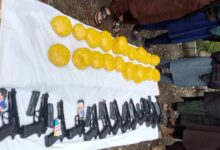 کشف ۱۳ میل تفنگچه و مقادیری مواد مخدر در ننگرهار 2 photo 2026 04 09 10 13 24