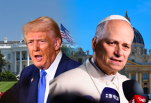 پیام صلح پاپ لئو چهاردهم در واکنش به انتقادهای ترامپ 2 pope leo and trump