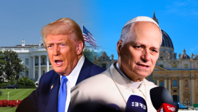 pope leo and trump