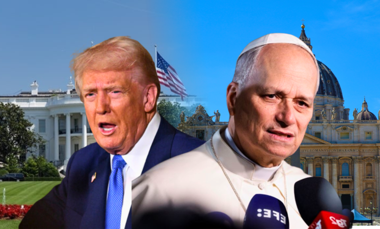 pope leo and trump