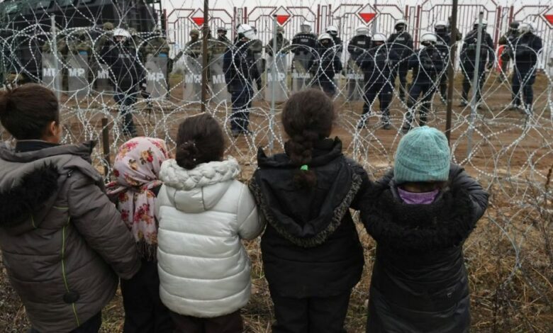 refugees poland border 1