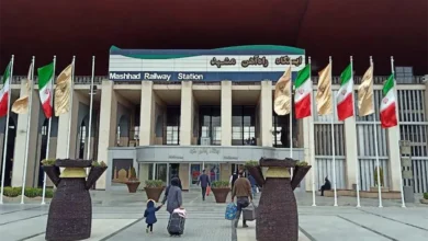 راه آهن مشهد تا اطلاع ثانوی بسته شد 7 umag mashhad railway station entrance