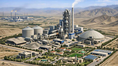 وزارت معادن از ساخت کارخانه سمنت جوزجان با ظرفیت ۳۰۰۰ تُن در روز خبر داد 7 حححححححححححححححححححححح