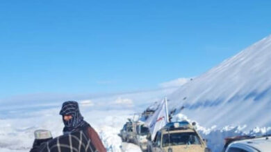 بازگشایی مسیر ناهور غزنی پس از برفباری سنگین 2 ۴۵۳۵۴۴۶۳۴۶