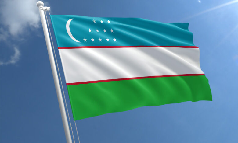 uzbekistan flag std
