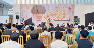 برگزاری محفل ادبی «پرچمدار پارسی» در مزارشریف به یاد شهید امام خامنه‌ای (ره)