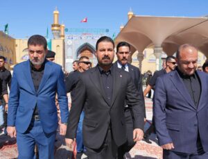 حضور نخست‌وزیر عراق در تشییع آیت‌الله‌العظمی فیاض