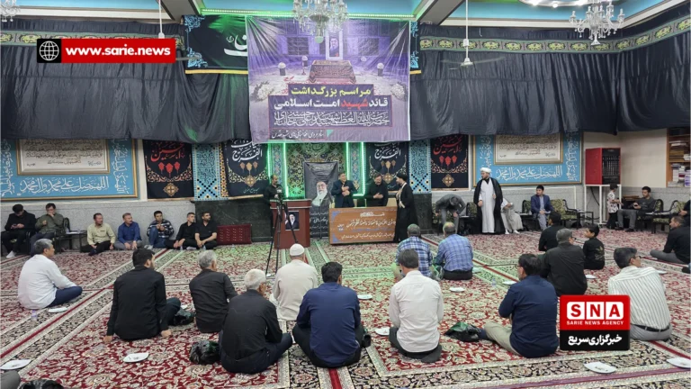 بزرگداشت هفتمین روز دفن رهبر شهید امت اسلام با حضور مهاجران افغانستانی در مشهد برگزار شد