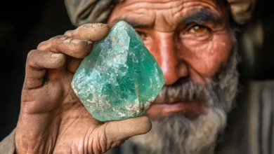 وقتی ثروت یک سرزمین، به رفاه مردمش تبدیل نمیشود 9 Afgahn miner 02 1