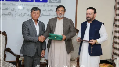 اتاق تجارت افغانستان و سفیر ازبکستان بر گسترش همکاریهای اقتصادی تأکید کردند 9 HN l4KqacAACcdS