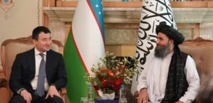 ملا برادر و معاون صدراعظم اوزبیکستان بر گسترش همکاری‌های اقتصادی تأکید کردند