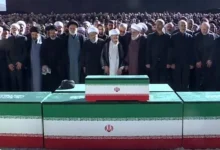 اقامه نماز بر پیکر رهبر شهید با حضور میلیونی مردم 2 Untitled 1 53
