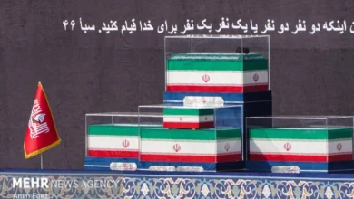 نماز میت غیابی مردم غزه برای رهبر شهید 10 n00985106 r b 000 e1783583471759