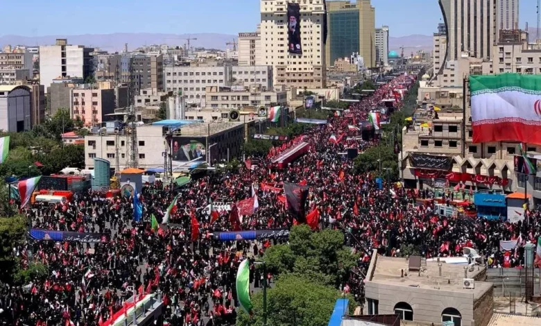 بازتاب جهانی آخرین وداع با رهبر شهید در مشهد مقدس 1 photo 2026 07 09 15 01 04 1