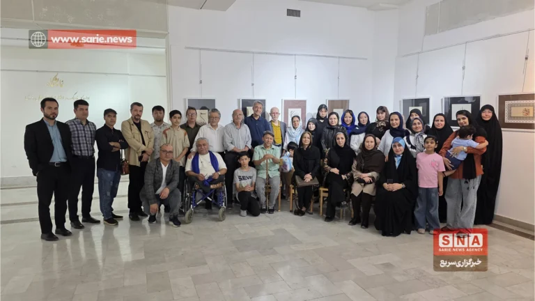 نمایشگاه خوشنویسی «رواق عشق» به مناسبت اربعین حسینی در مشهد گشایش یافت