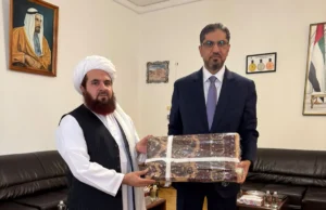 گفت‌وگوی سفیر افغانستان و امارات درباره گسترش همکاری‌های دوجانبه