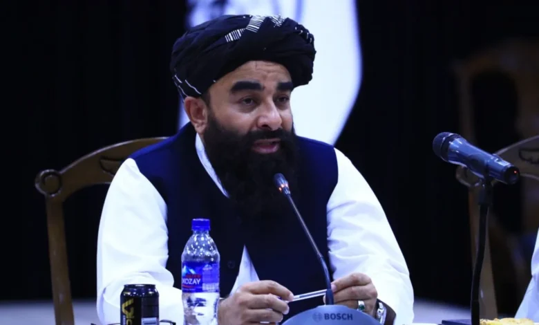 مجاهد: روابط افغانستان و ایران خوب و تجارت میان دو کشور عادی است 1 Mujahid