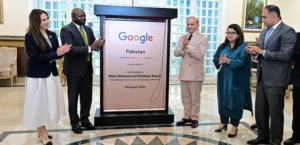 شهباز شریف دفتر جدید گوگل در پاکستان را افتتاح کرد