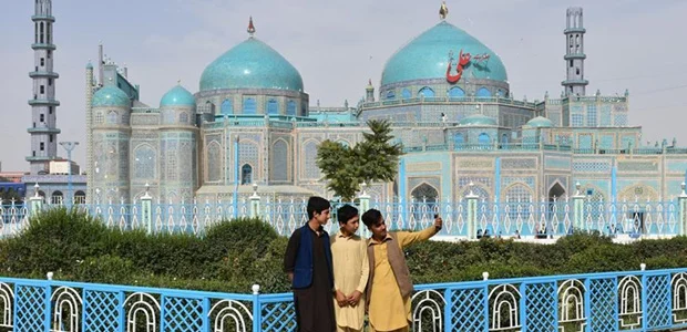 کار بازسازی روضه مزارشریف با هزینه ۴۰ میلیون افغانی آغاز شد 1 سایت 140