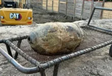 کشف بمب ۱۰۰ کیلویی جنگ جهانی دوم در برلین 2 سایت 162