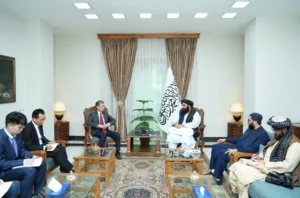 افغانستان و چین بر گسترش روابط و همکاری‌ها تأکید کردند