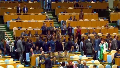 hundreds diplomats walkout netanyahu speech un 1758937999 3045