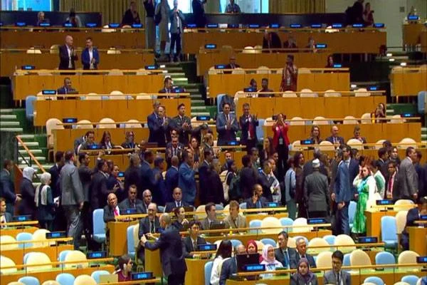 انزوای جهانی اسرائیل در سازمان ملل؛ خروج دهها هیأت حین سخنرانی نتانیاهو 1 hundreds diplomats walkout netanyahu speech un 1758937999 3045