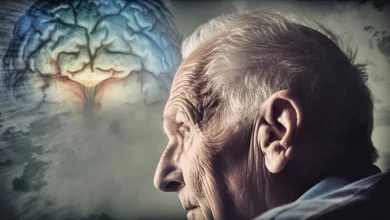 memory loss dementia alzheimer concept created with generative ai technology