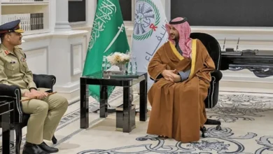 دیدار خالد بن سلمان و عاصم منیر؛ رایزنی درباره حملات یمن و همکاری دفاعی 1 سایت 703