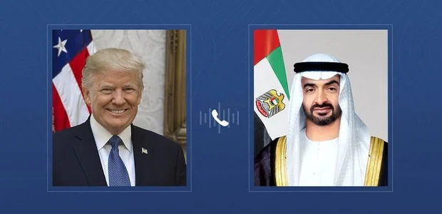 ترامپ و رییس امارات درباره تحولات خاورمیانه گفتوگو کردند 1 سایت 92