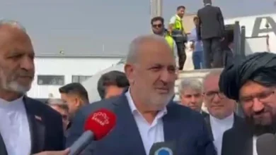 وزیر نیروی ایران وارد کابل شد 1 سایت 182