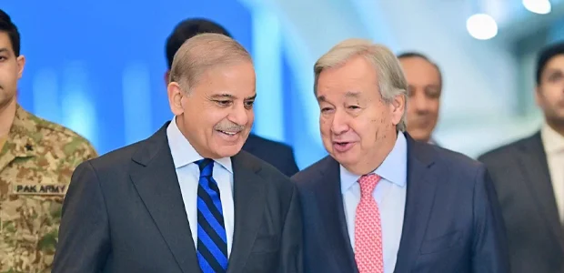 شهباز شریف در دیدار با گوترش از نگرانیهای امنیتی پاکستان سخن گفت 1 سایت 220