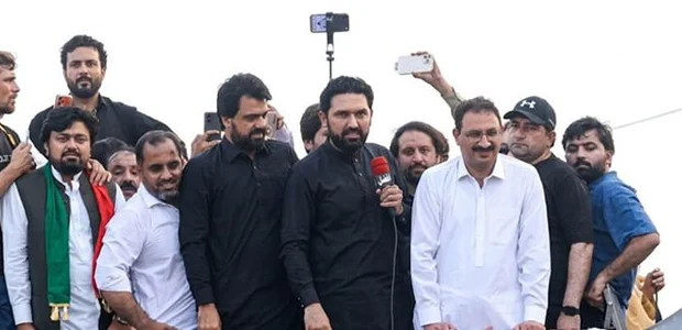 راهپیمایی هواداران عمران خان به چارسده رسید 1 سایت 255