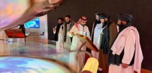 دیدار وزیر انرژی افغانستان از نمایشگاه بین‌المللی ریاض