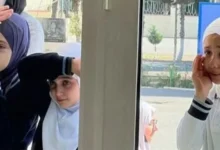 ادامه اعتراض به ممنوعیت حجاب در مکاتب آذربایجان 2 سایت 424