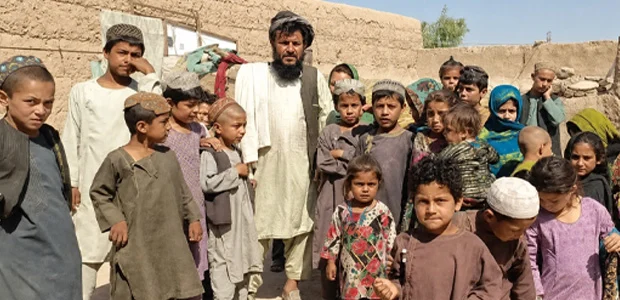 مردی در ارزگان با چهار همسر و ۵۸ فرزند 1 سایت 553