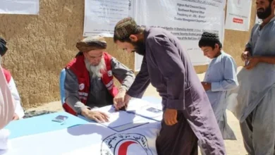 کمک نقدی به ۷۰۰ خانواده آسیبدیده از درگیریها در زابل 4 ساییییی 4